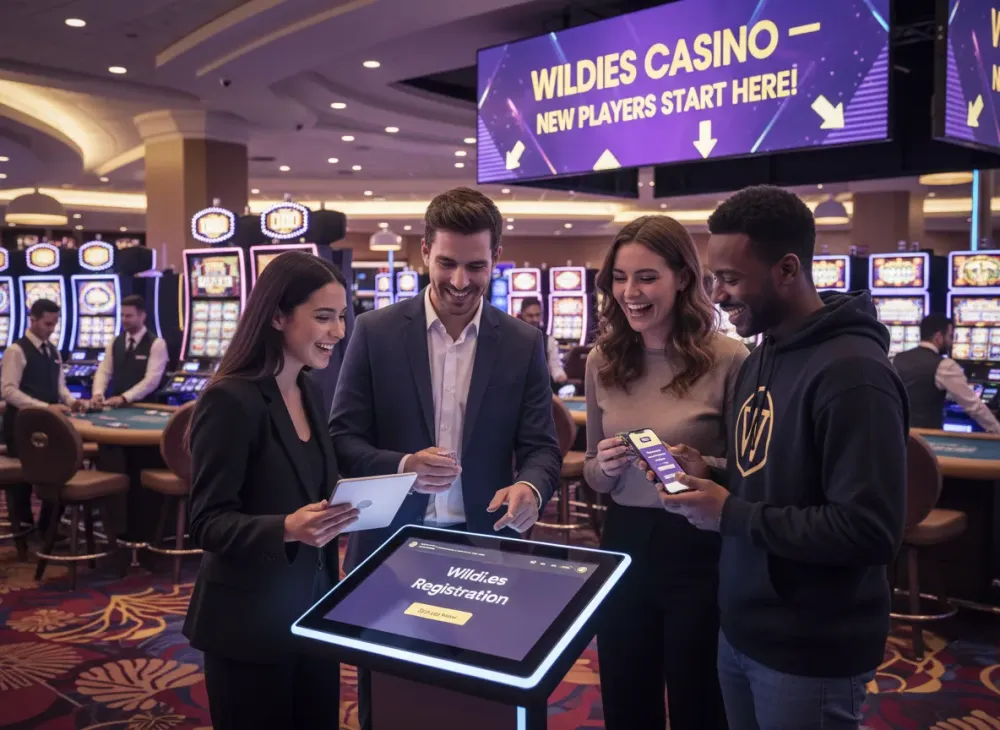 Wildies sign up guide for new players and registration